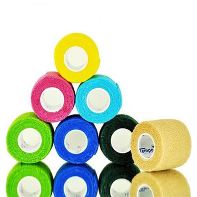 Wrap Adhesive Coating 1.5"x5yd Assorted 48/Bx, 6 BX/CA